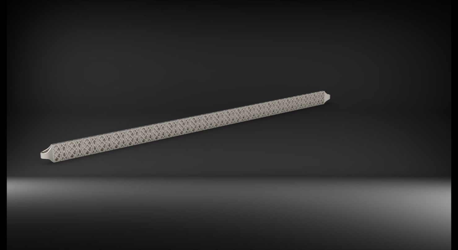 prizmatik desenli 3d zincir bileklik 3D print model_2