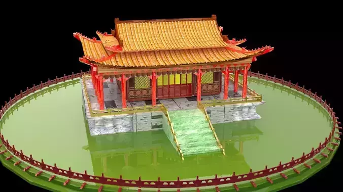 Chinese ancient house 