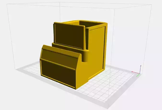 phone holder with storage pot