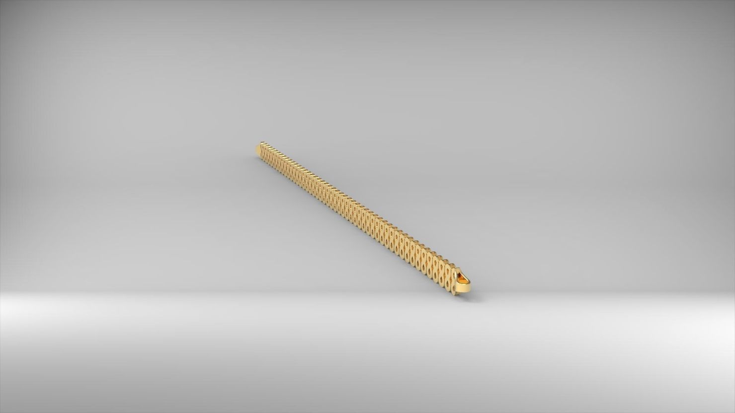 sonsuzluk 3d zincir bileklik 3D print model_19