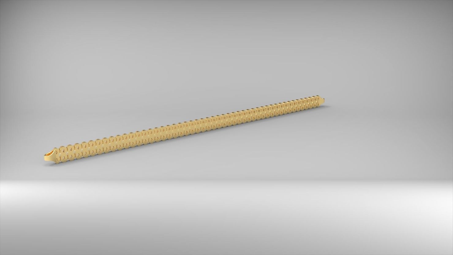 sonsuzluk 3d zincir bileklik 3D print model_11