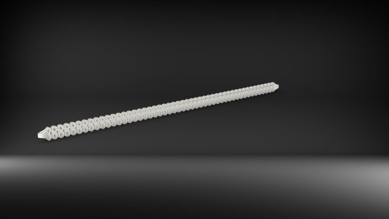 sonsuzluk 3d zincir bileklik 3D print model_4