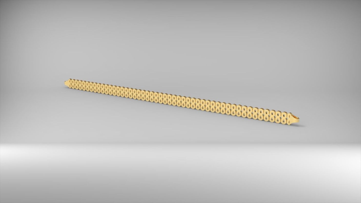 sonsuzluk 3d zincir bileklik 3D print model_7