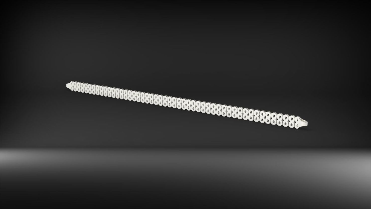 sonsuzluk 3d zincir bileklik 3D print model_9