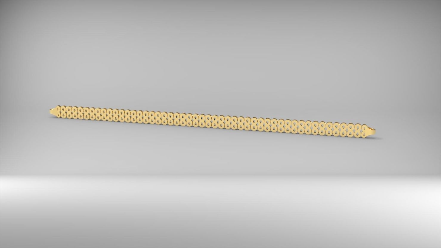 sonsuzluk 3d zincir bileklik 3D print model_14
