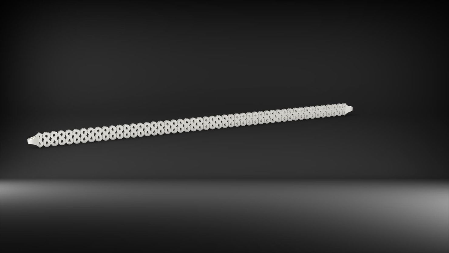 sonsuzluk 3d zincir bileklik 3D print model_15