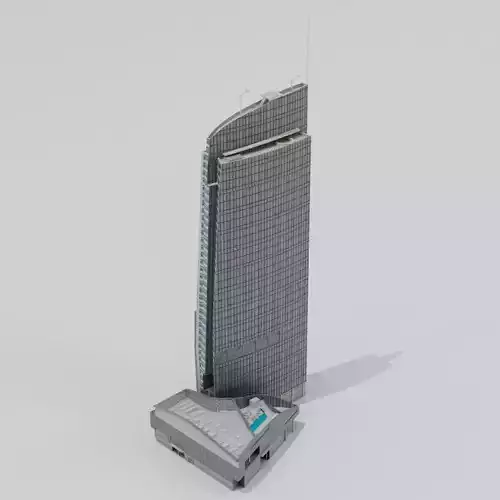 Downtown City Skyscraper 02
