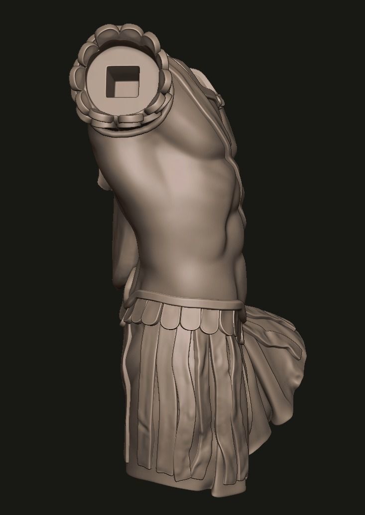 Archangel Michael Statue 3D print model_20