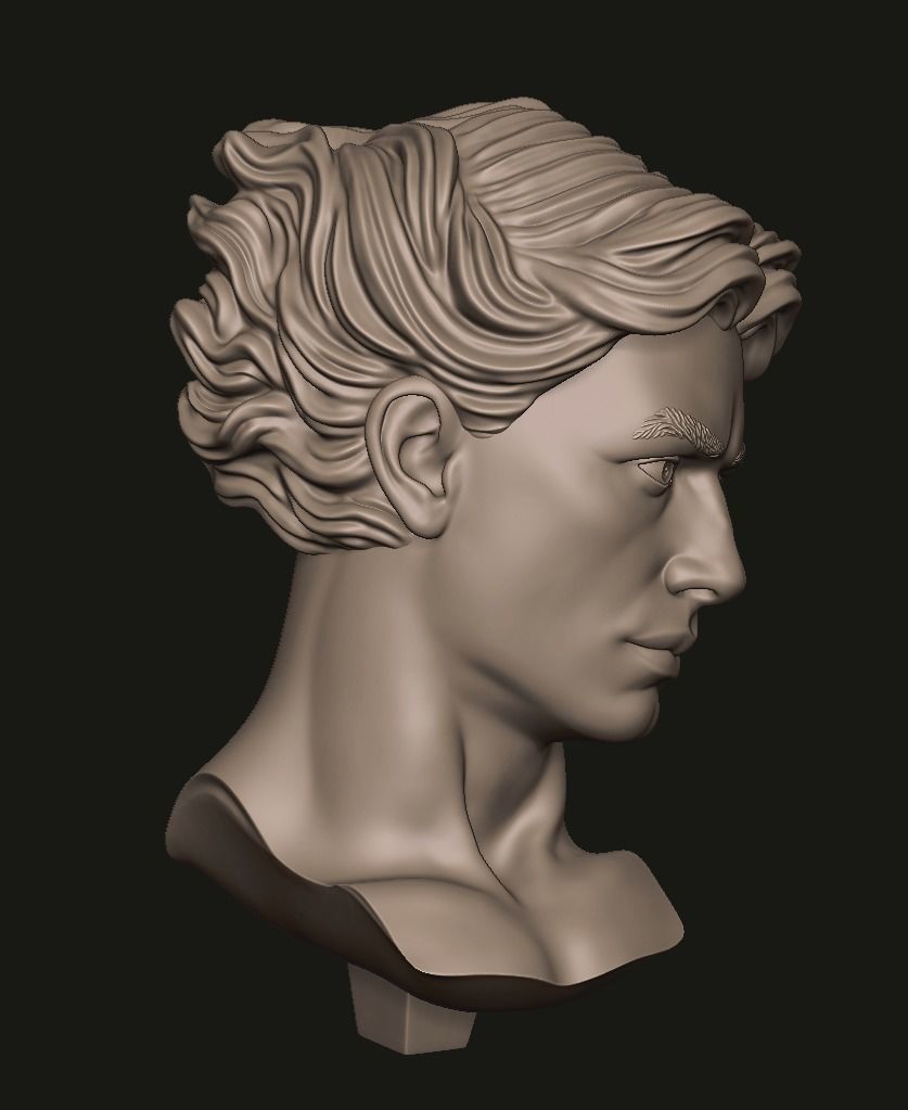 Archangel Michael Statue 3D print model_18