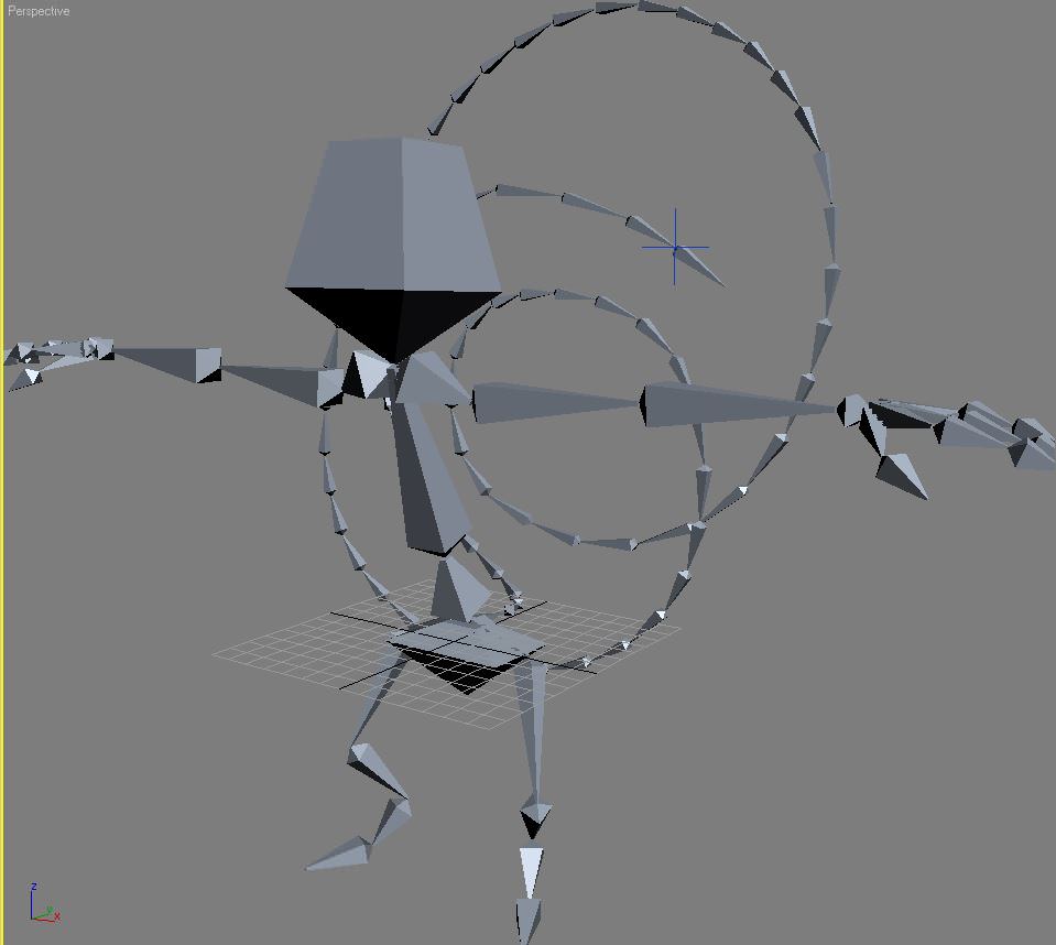 Marsupilami Character RIGGED Low-poly 3D model_11