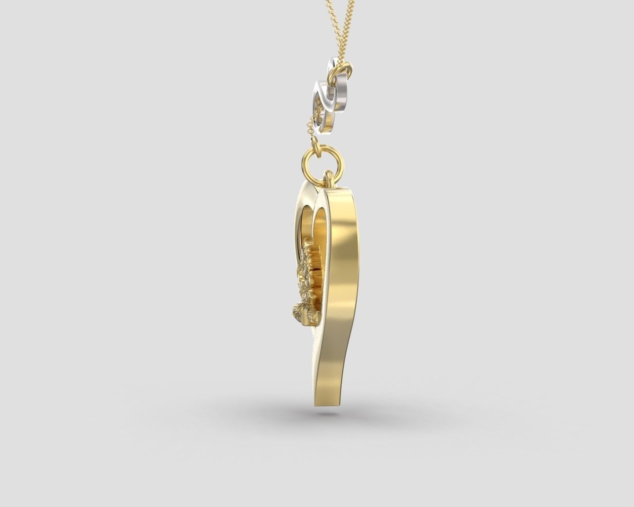 P 007 pendant 3D print model_2