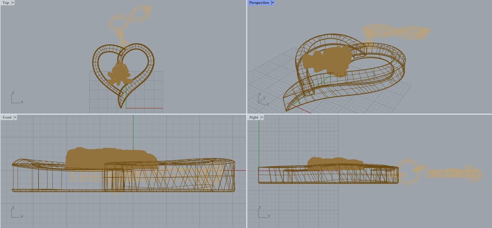 P 007 pendant 3D print model_11