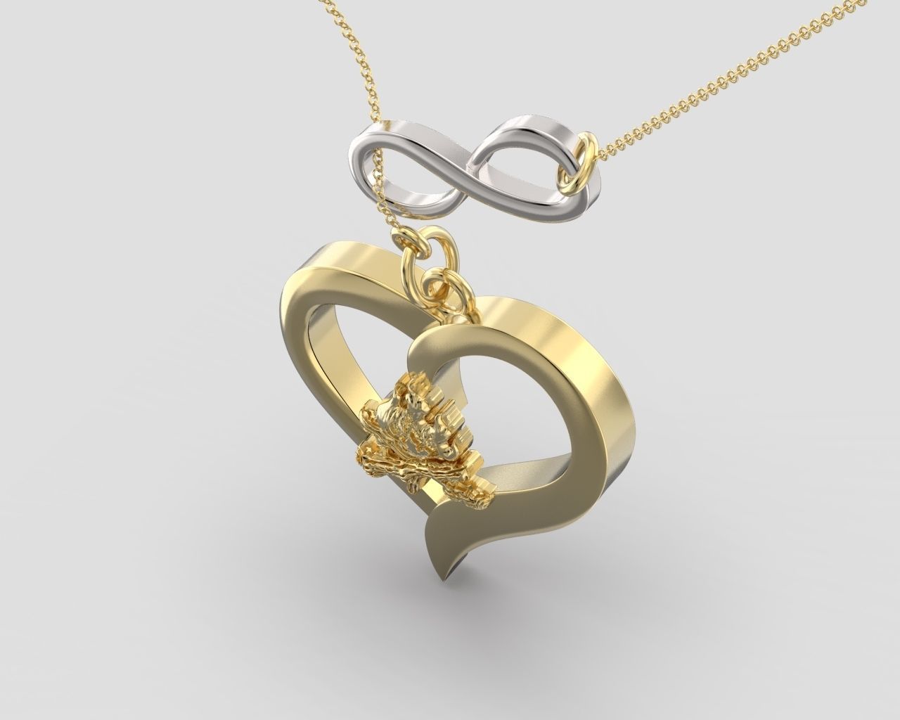 P 007 pendant 3D print model_4