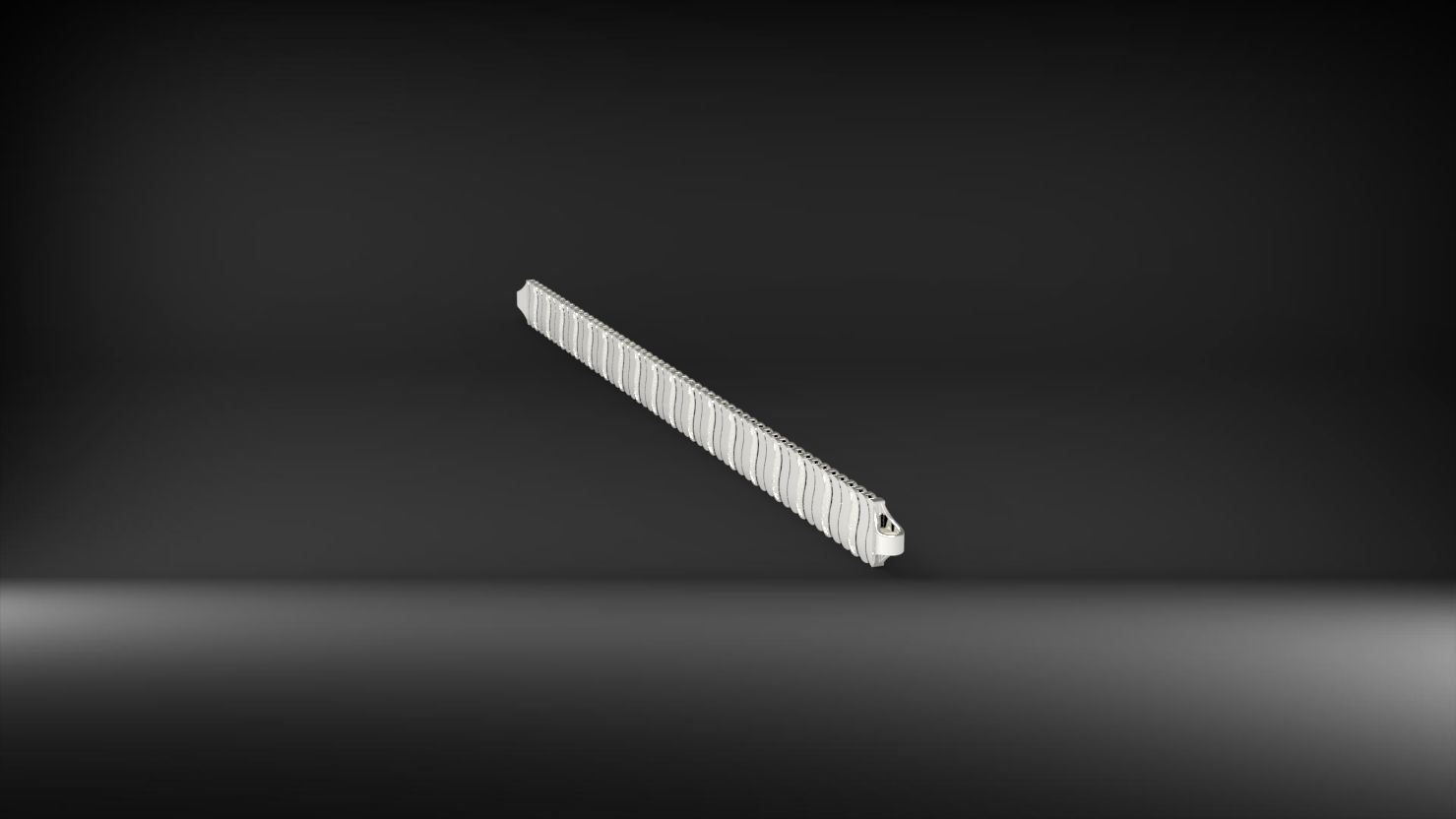 S seklinde desenli 3d zincir bileklik 3D print model_11