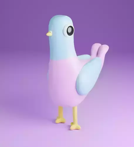 3d Pigeon 