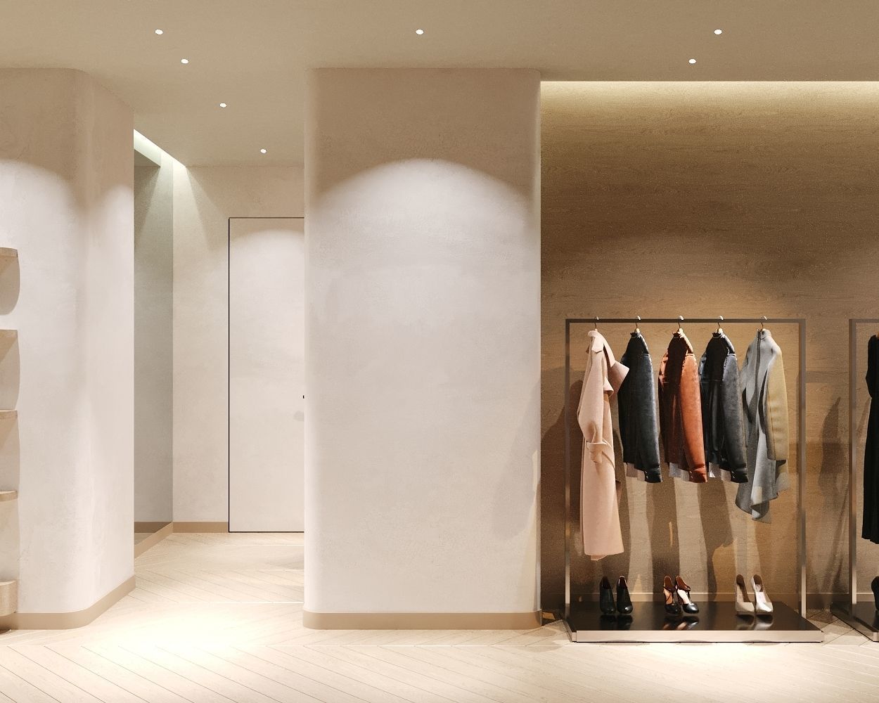 LUXURY CLOTHING STORE INTERIOR DESIGN 3D model_14