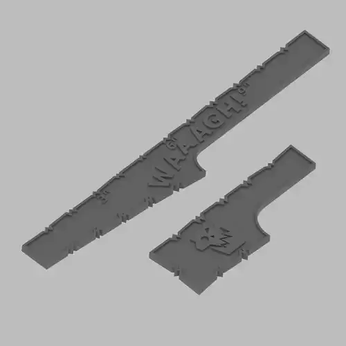 Orc battle ruler asset