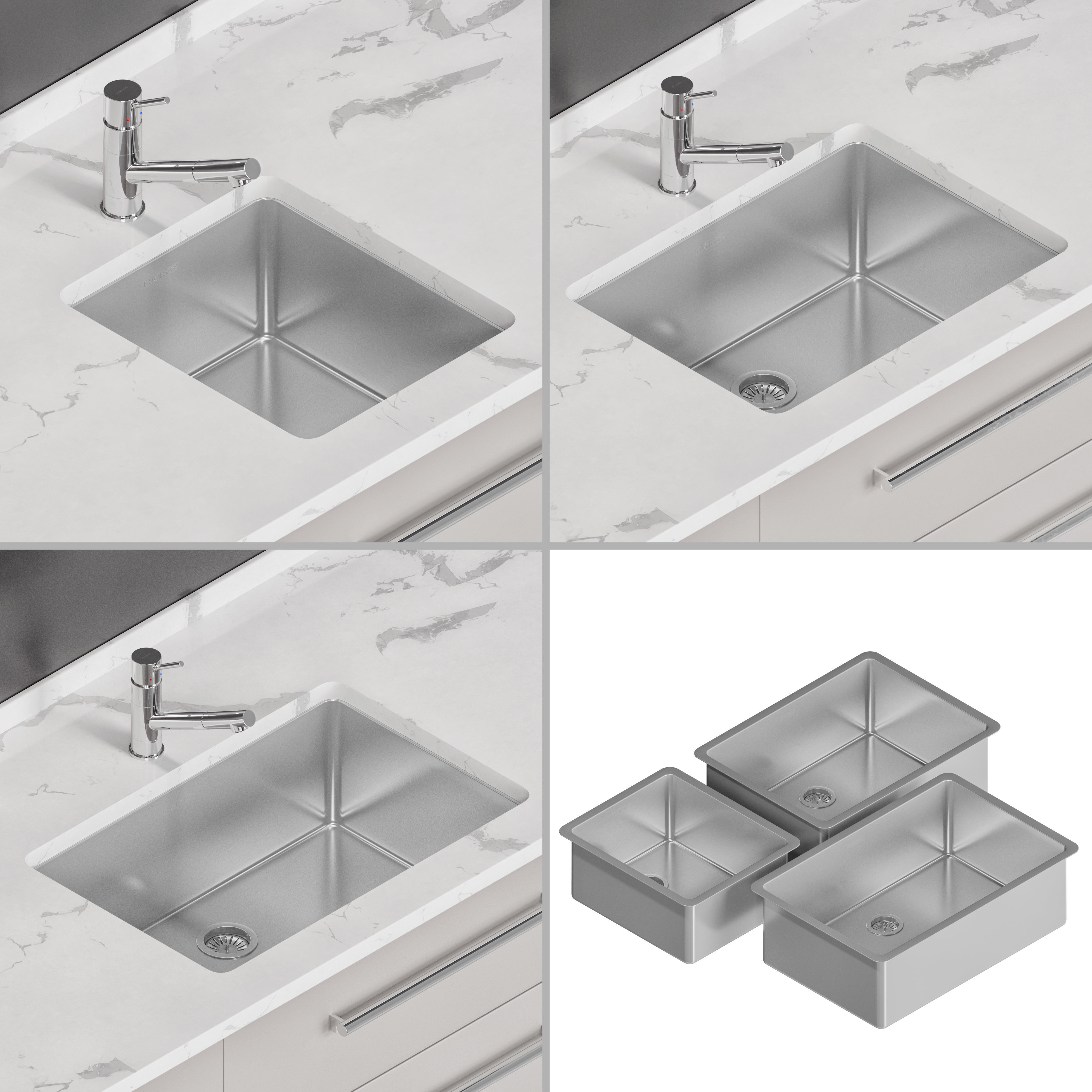 Blanco Formera Bar 25-28-33-44 Double and Kano-S 3D model_3