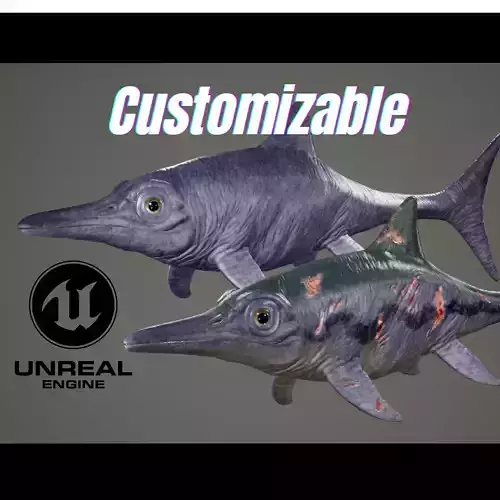 Ichthyosaurus Customizable