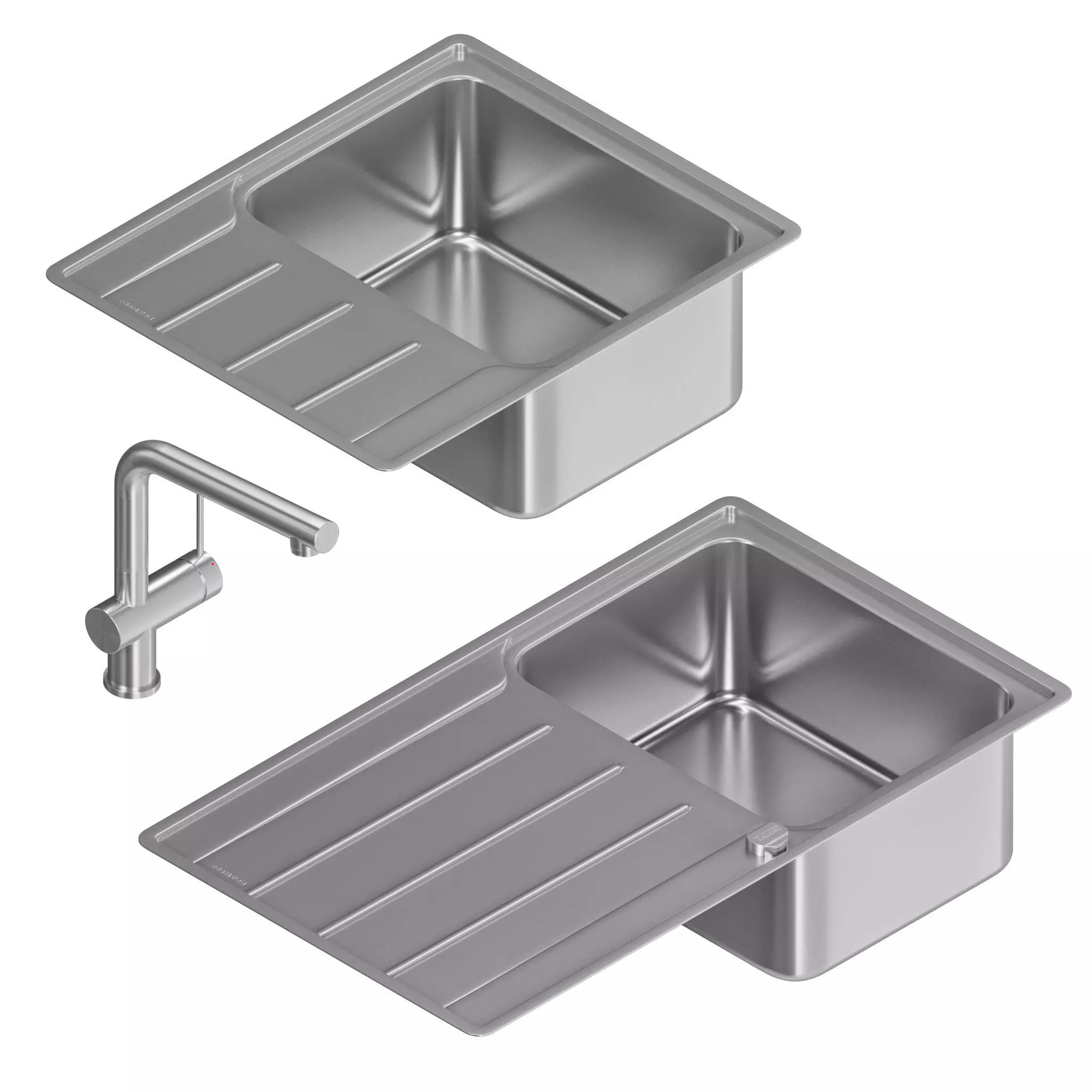 Blanco Lemis 45 S-IF Mini and Blanco Lomis 3D model_0