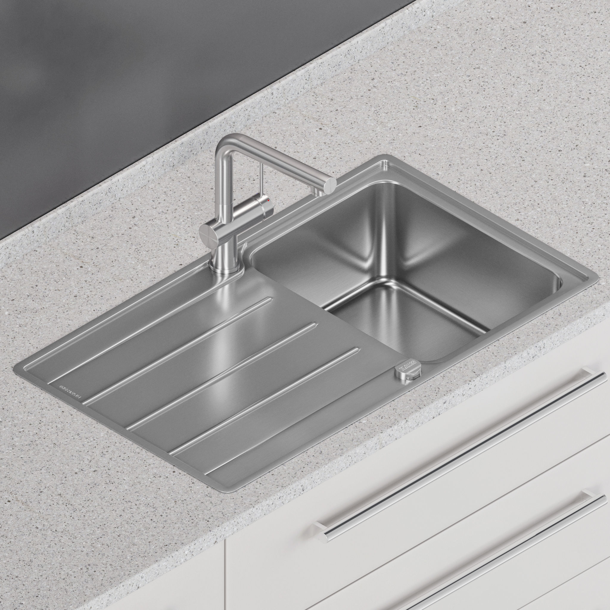 Blanco Lemis 45 S-IF Mini and Blanco Lomis 3D model_2