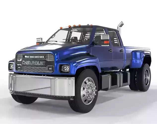 Diesel Truck 1998 Version Dually 3D model