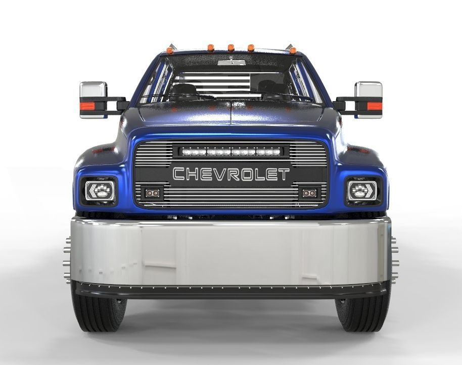 Diesel Truck 1998 Version Dually 3D model_3