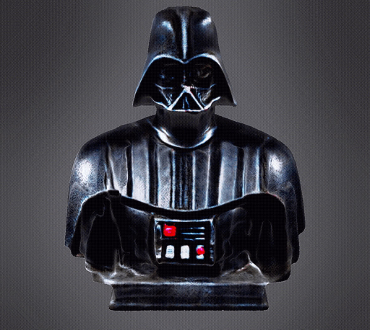 Darth Vader Bust 3D print model_4