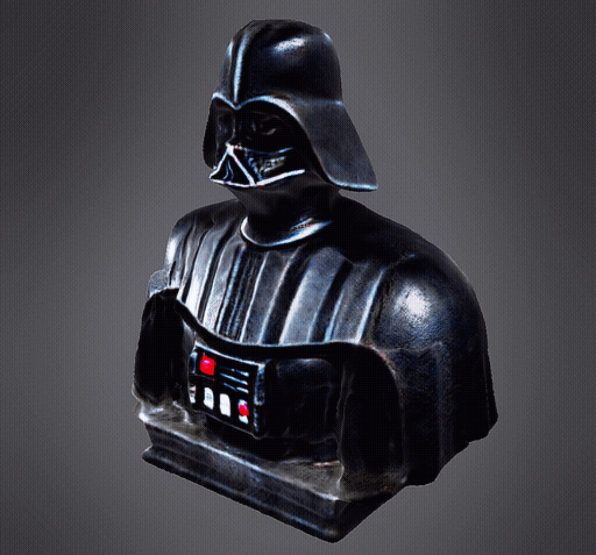 Darth Vader Bust 3D print model_3