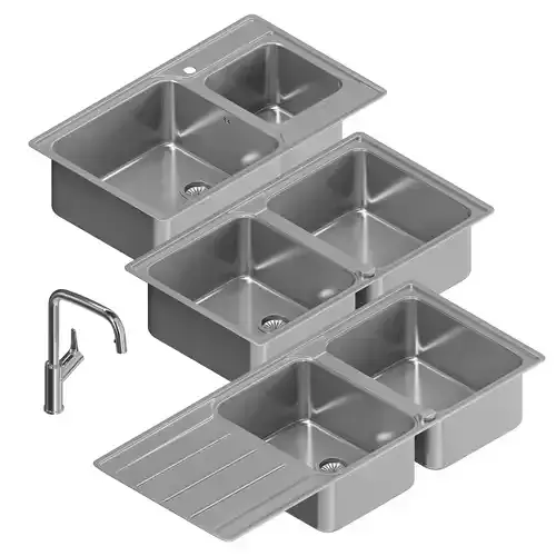 Blanco Lemis XL 8 S-IF and Blanco Jurena-S