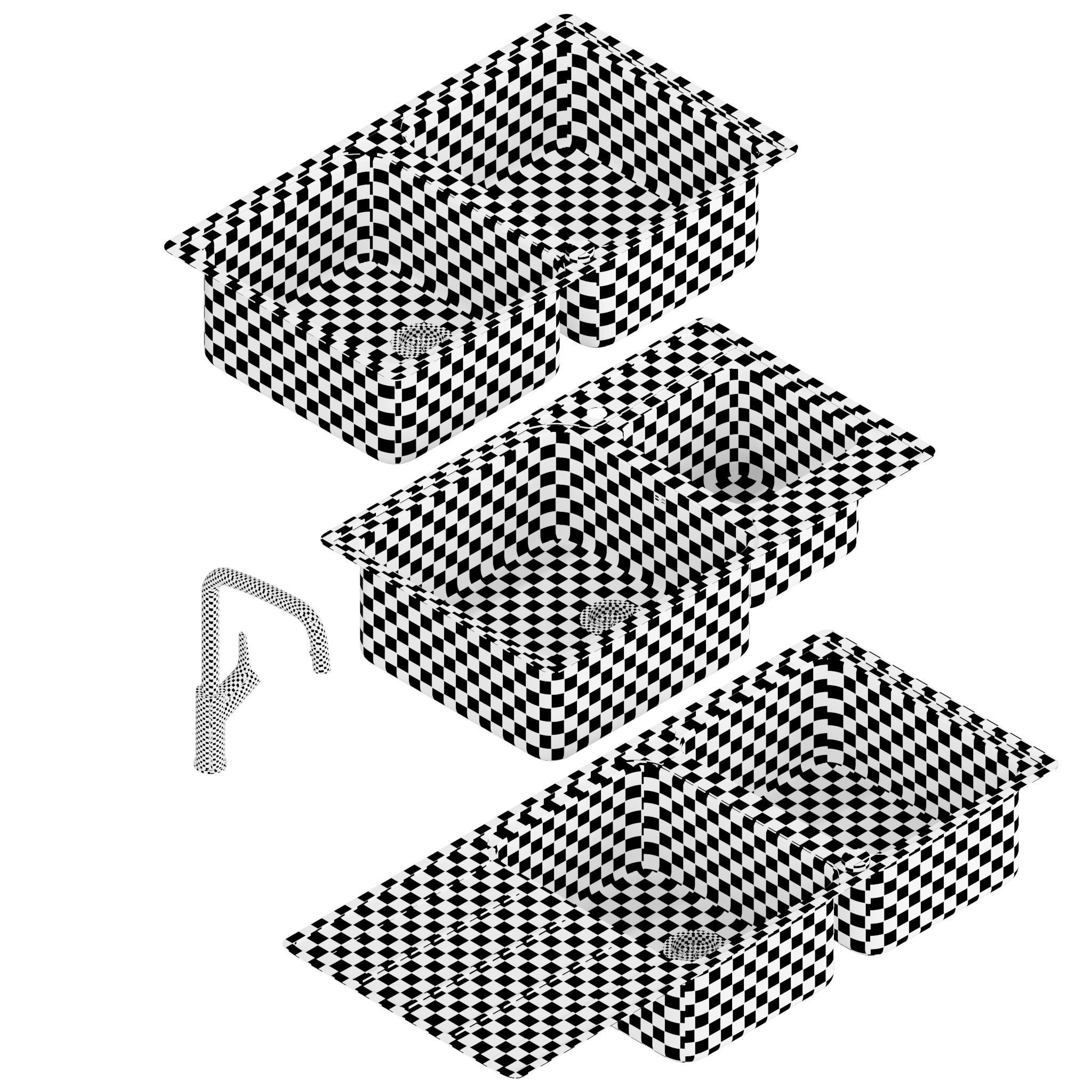 Blanco Lemis XL 8 S-IF and Blanco Jurena-S 3D model_12