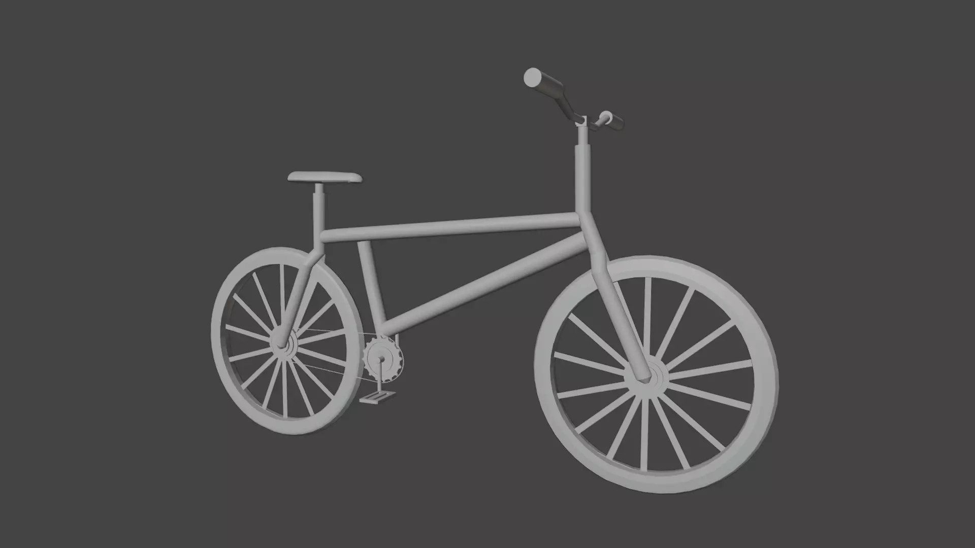 Simple Bike Free 3D model
