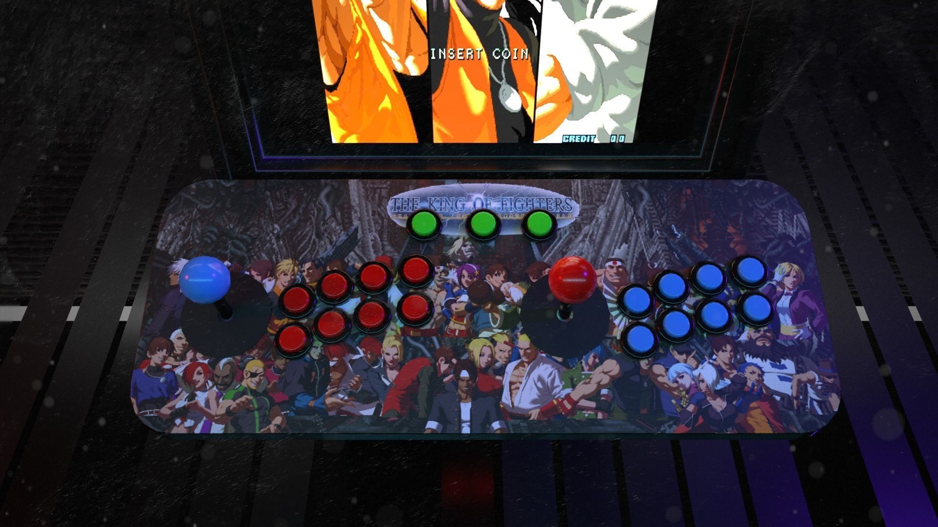 Arcade Machine  3D model_1