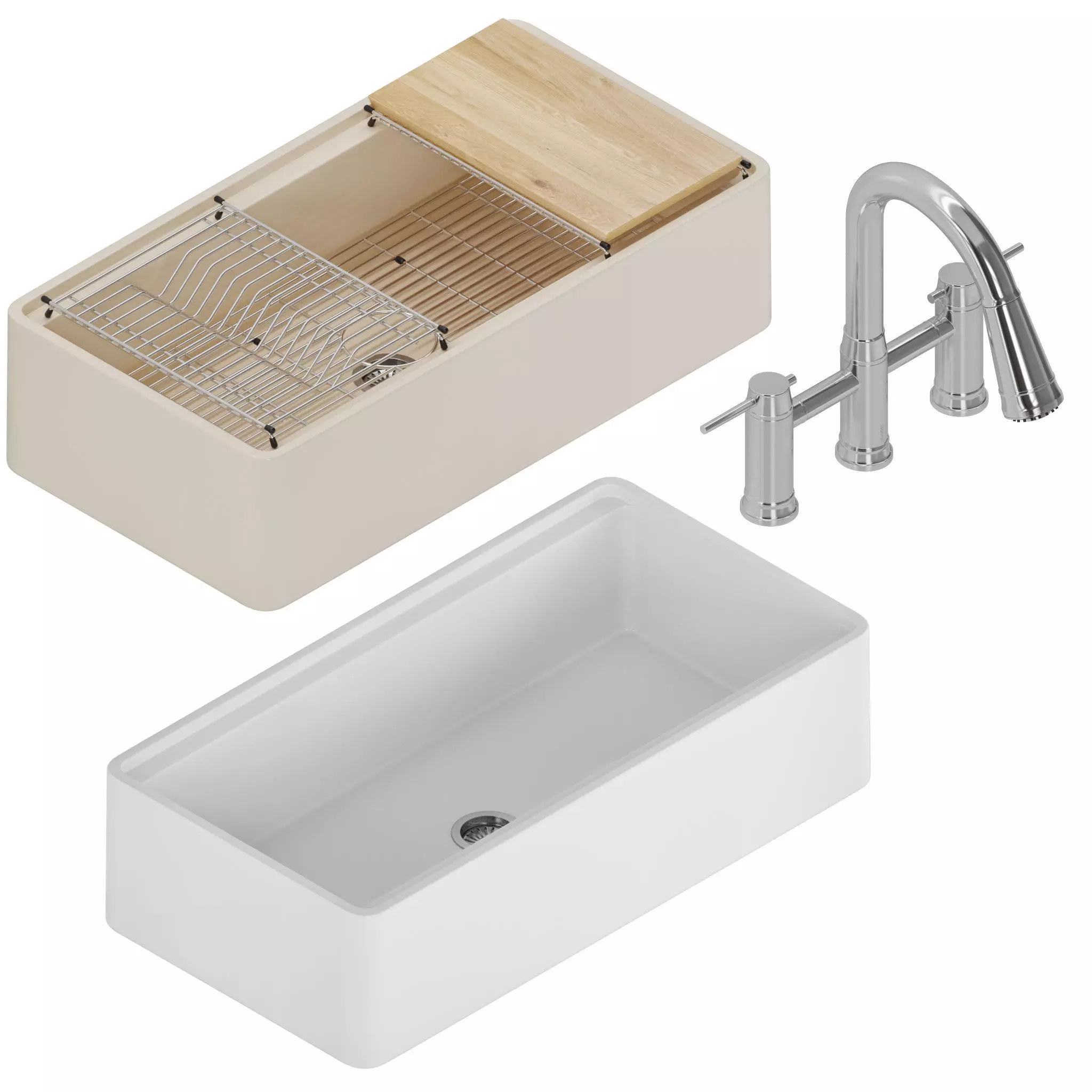 Blanco Profina and Blanco Empressa Bridge 3D model_0