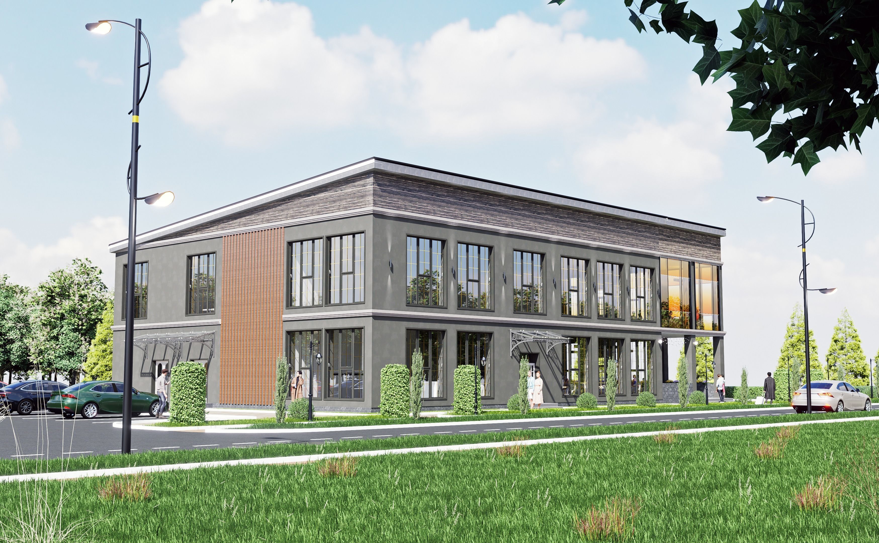 Restaurant 3D model_7