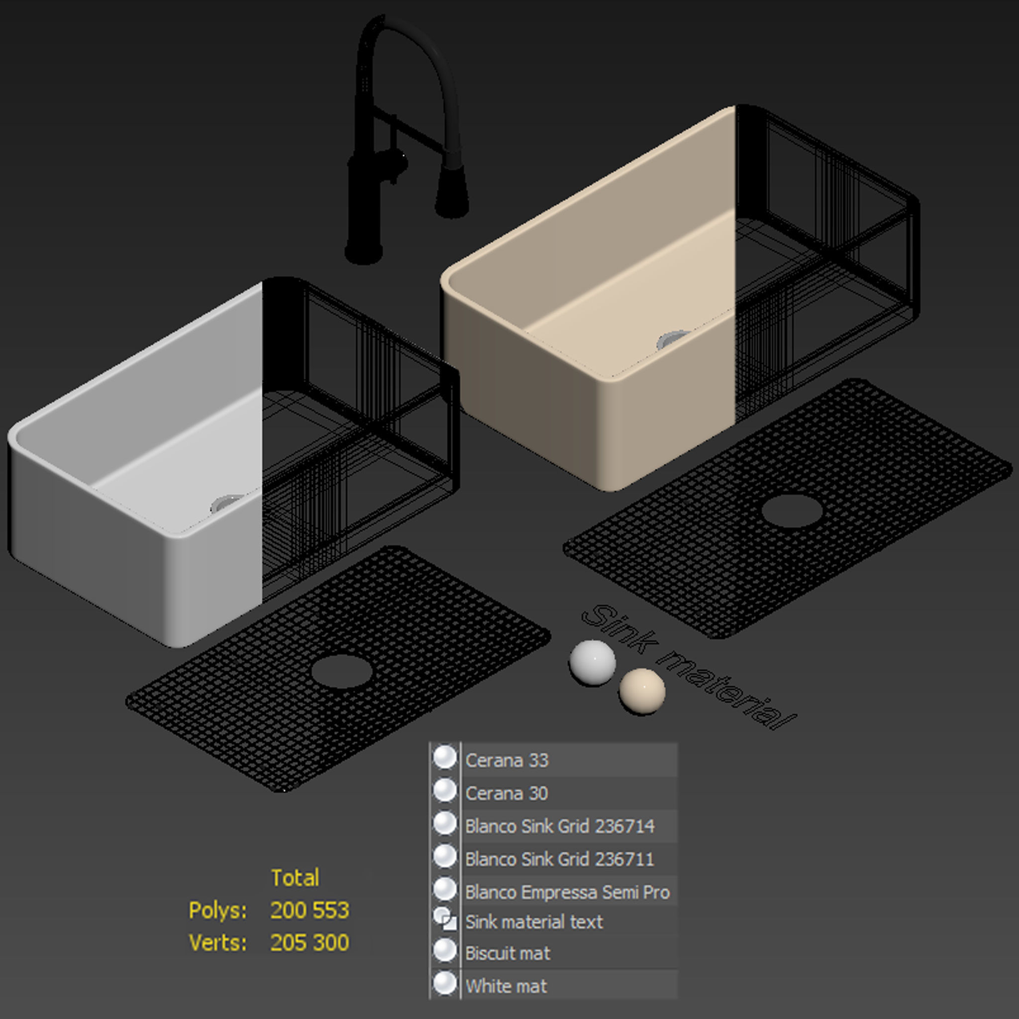Blanco Cerana and Blanco Empressa Semi Pro 3D model_15