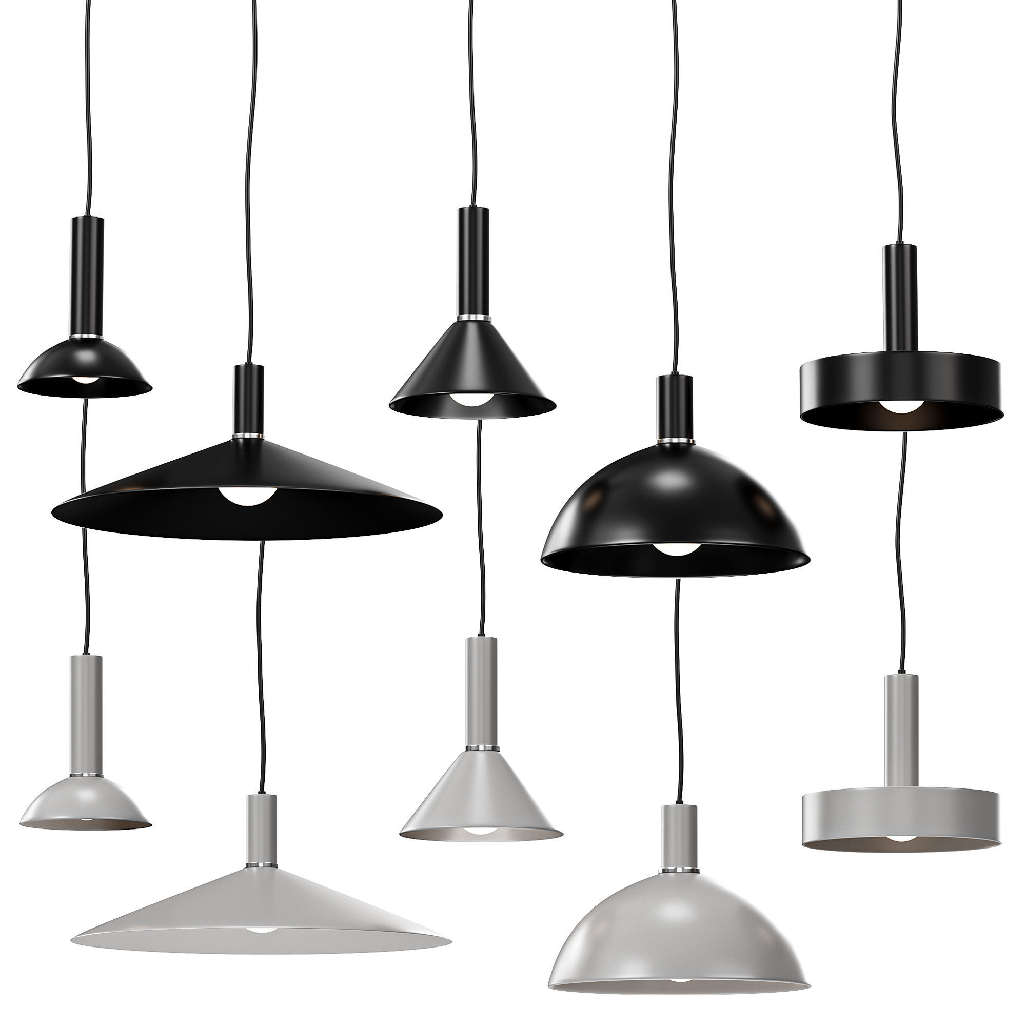 HANGING LAMP COLLECT LIGHTING 3D model_6