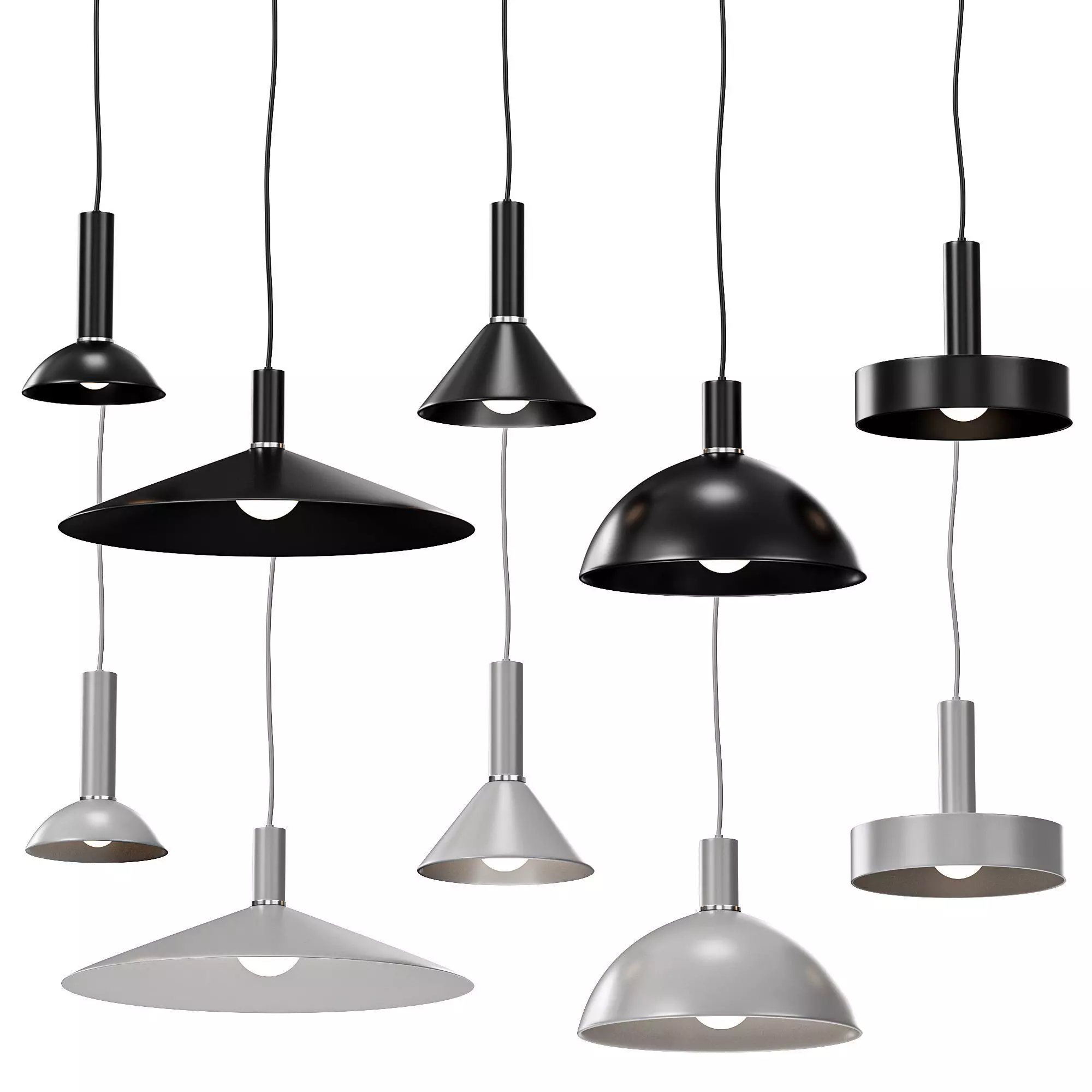 HANGING LAMP COLLECT LIGHTING 3D model_0