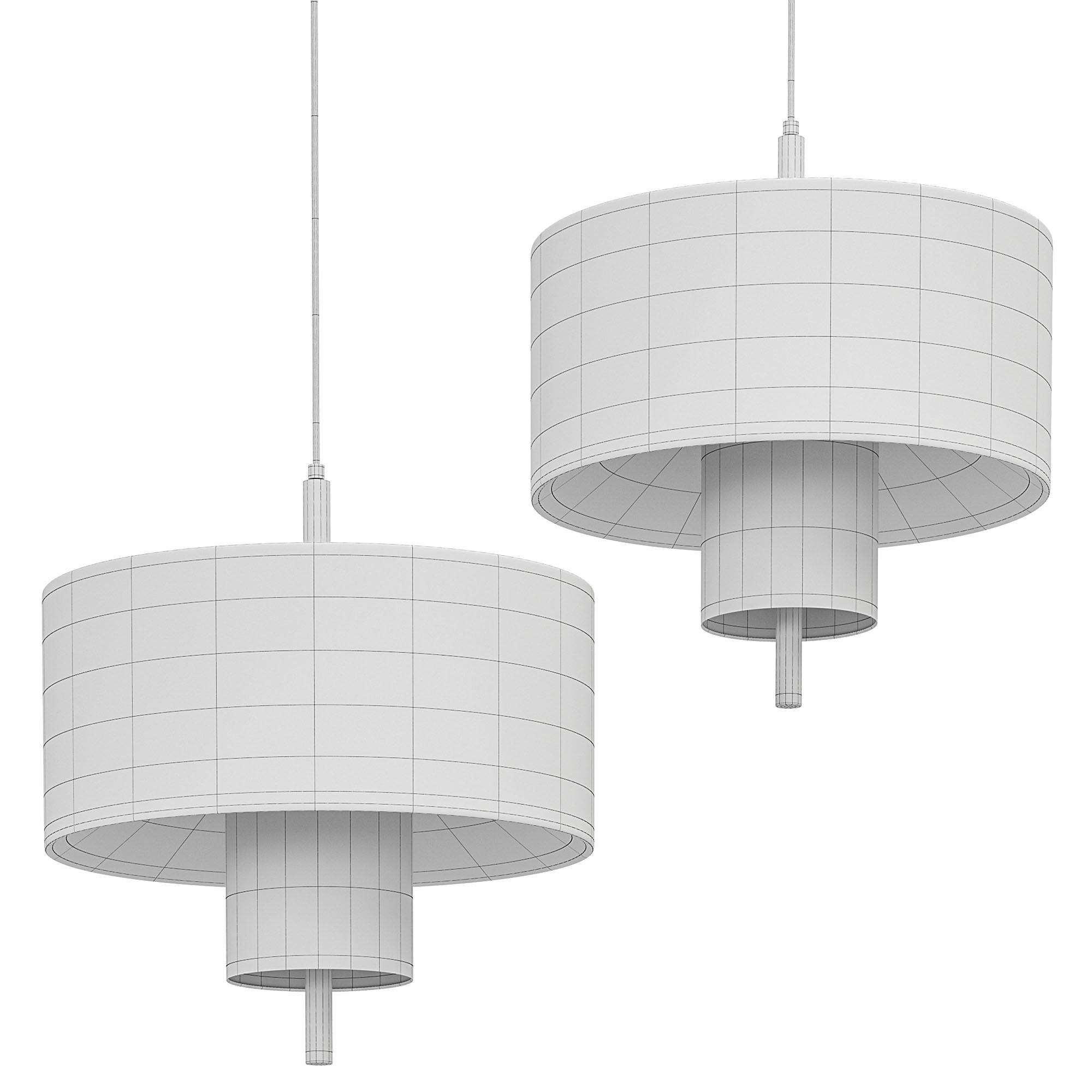 Margin Pendant Lamp 3D model_3