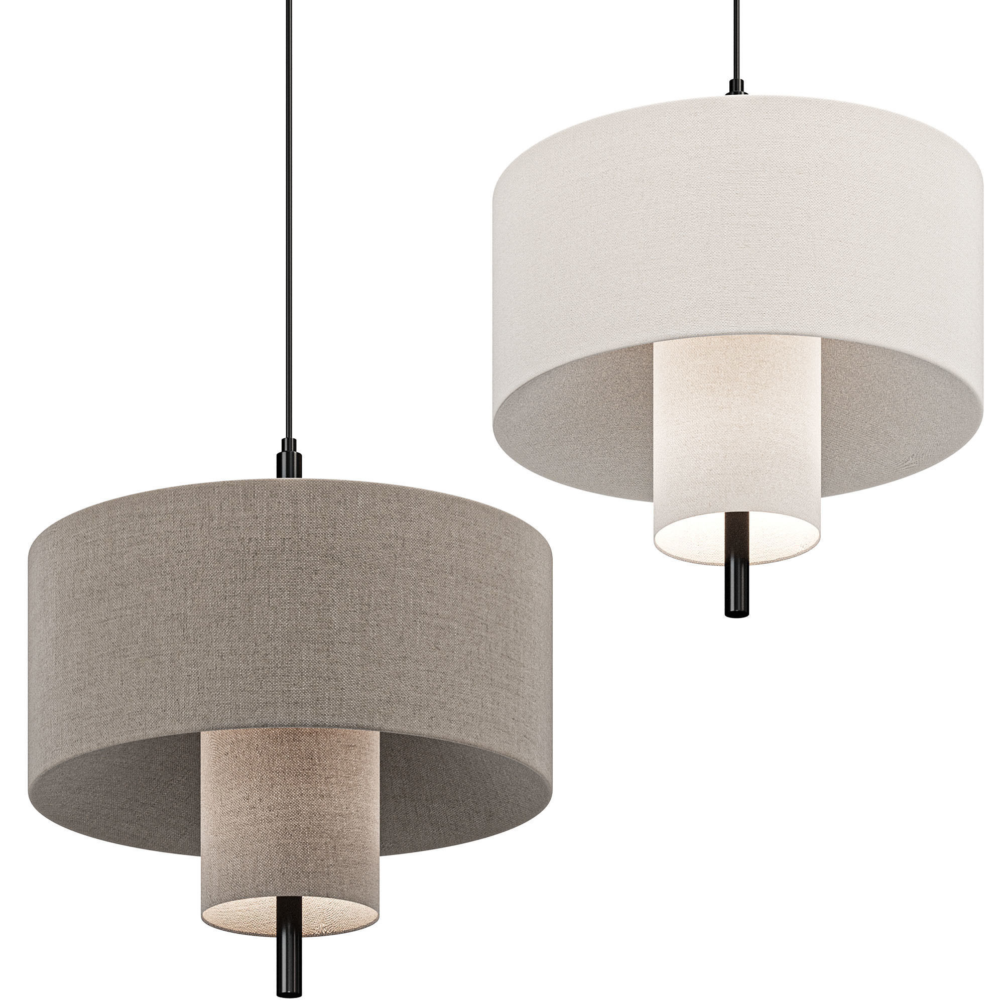 Margin Pendant Lamp 3D model_6
