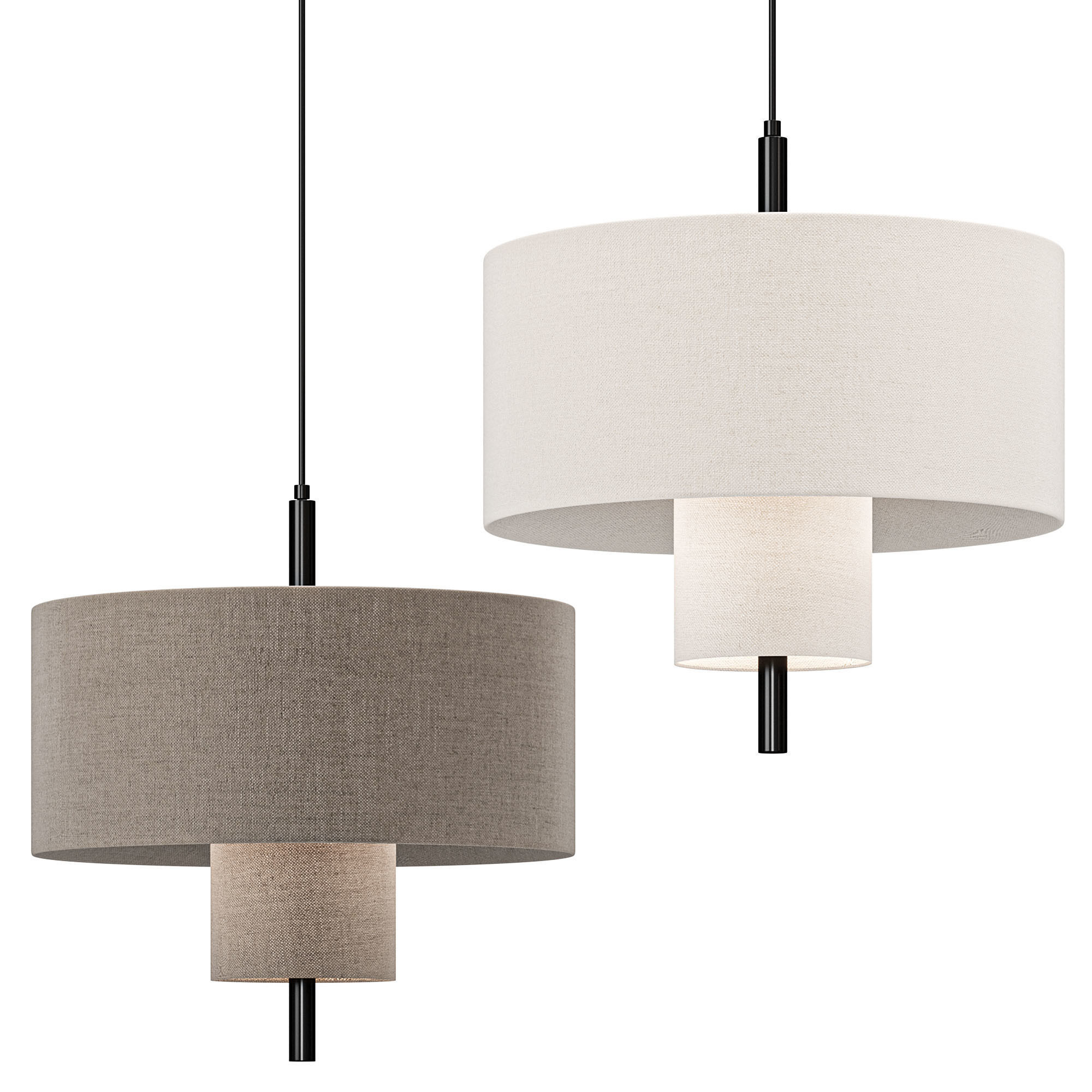 Margin Pendant Lamp 3D model_4