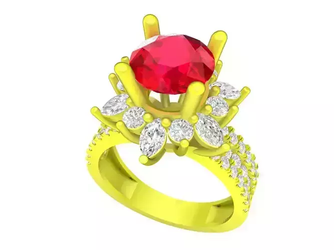 A4800 Simple Asian Fashion Women Ring