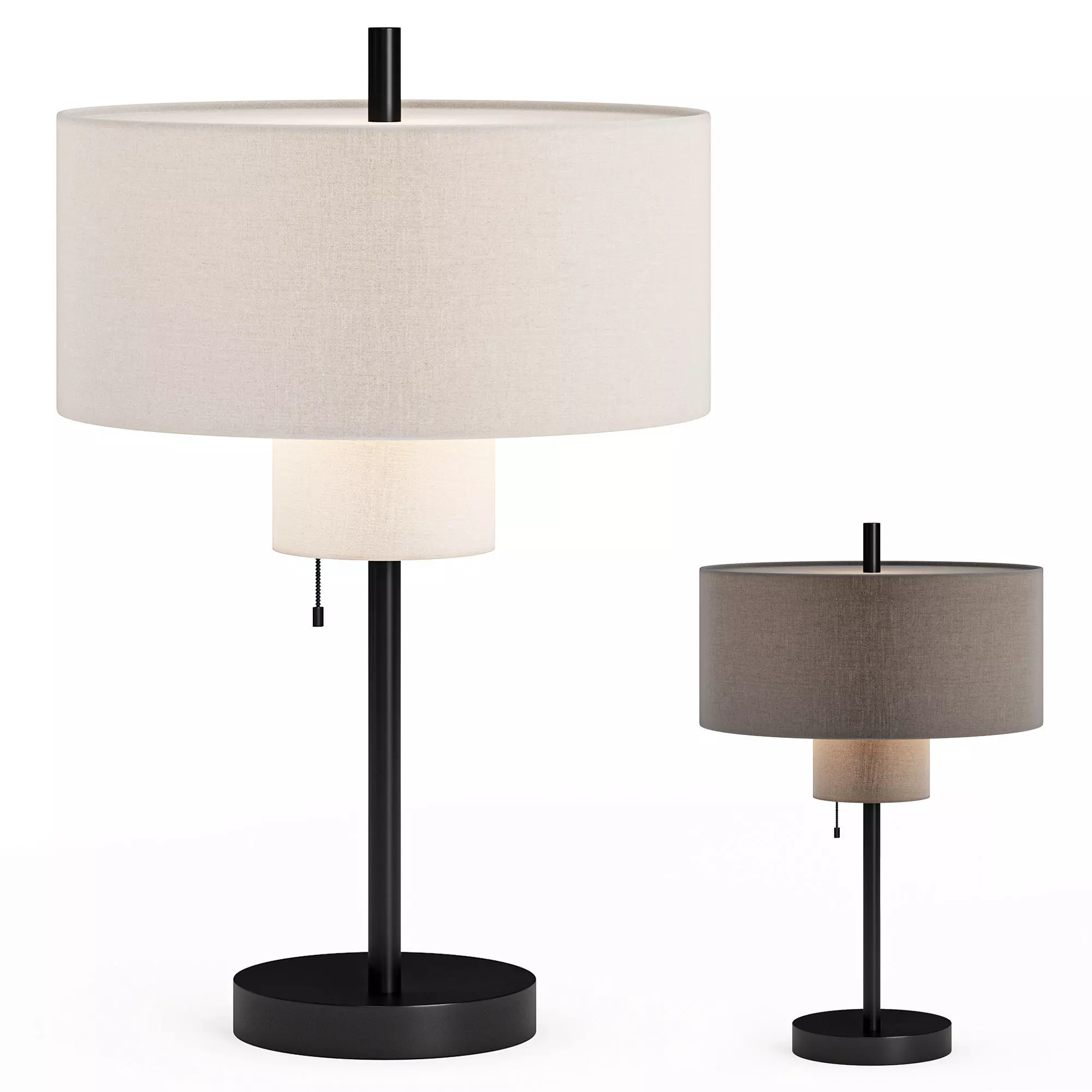 Margin Table Lamp 3D model_0