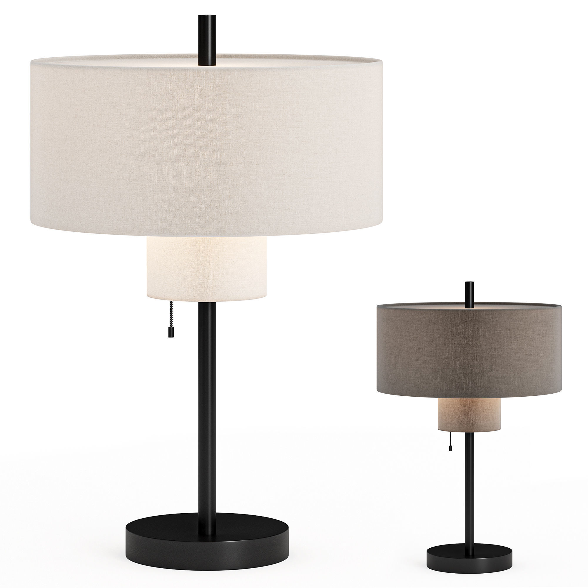 Margin Table Lamp 3D model_6