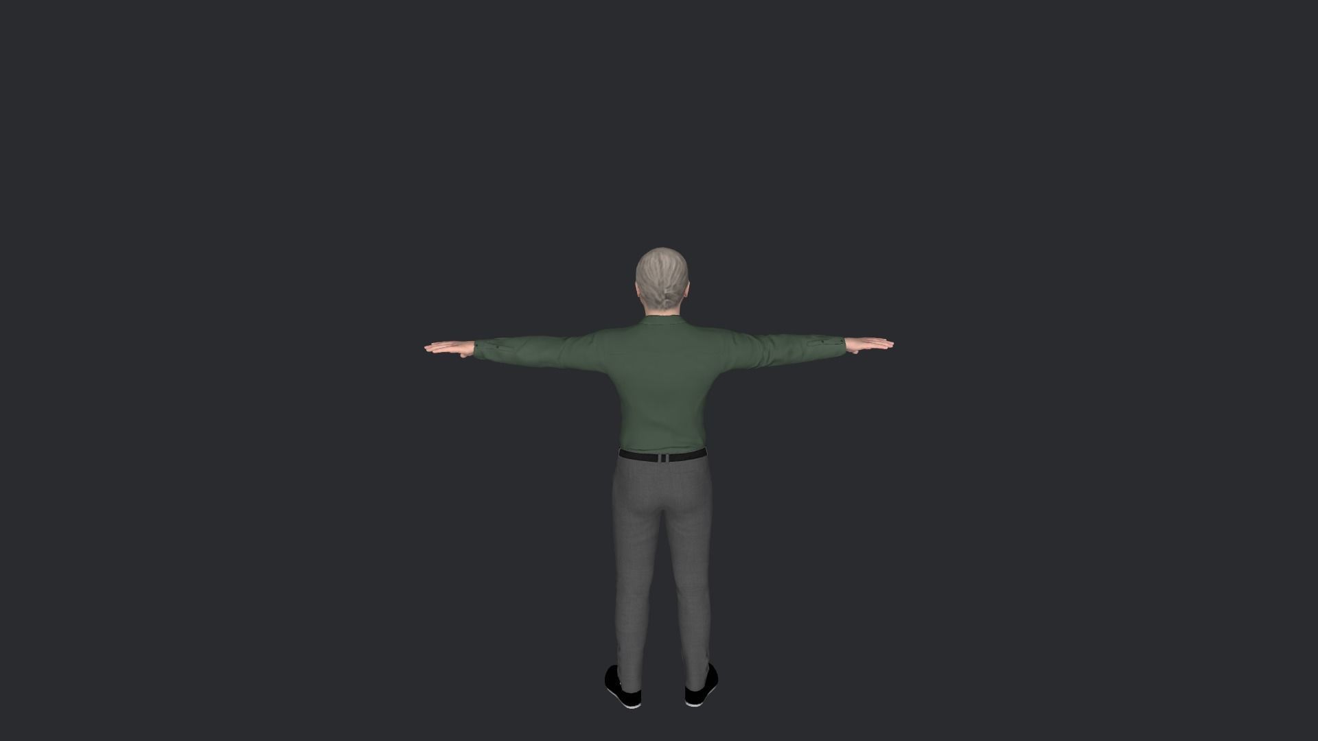 Jaroslaw Kaczynski Hyper Realistic Full Body Rigged Character 3D model_24