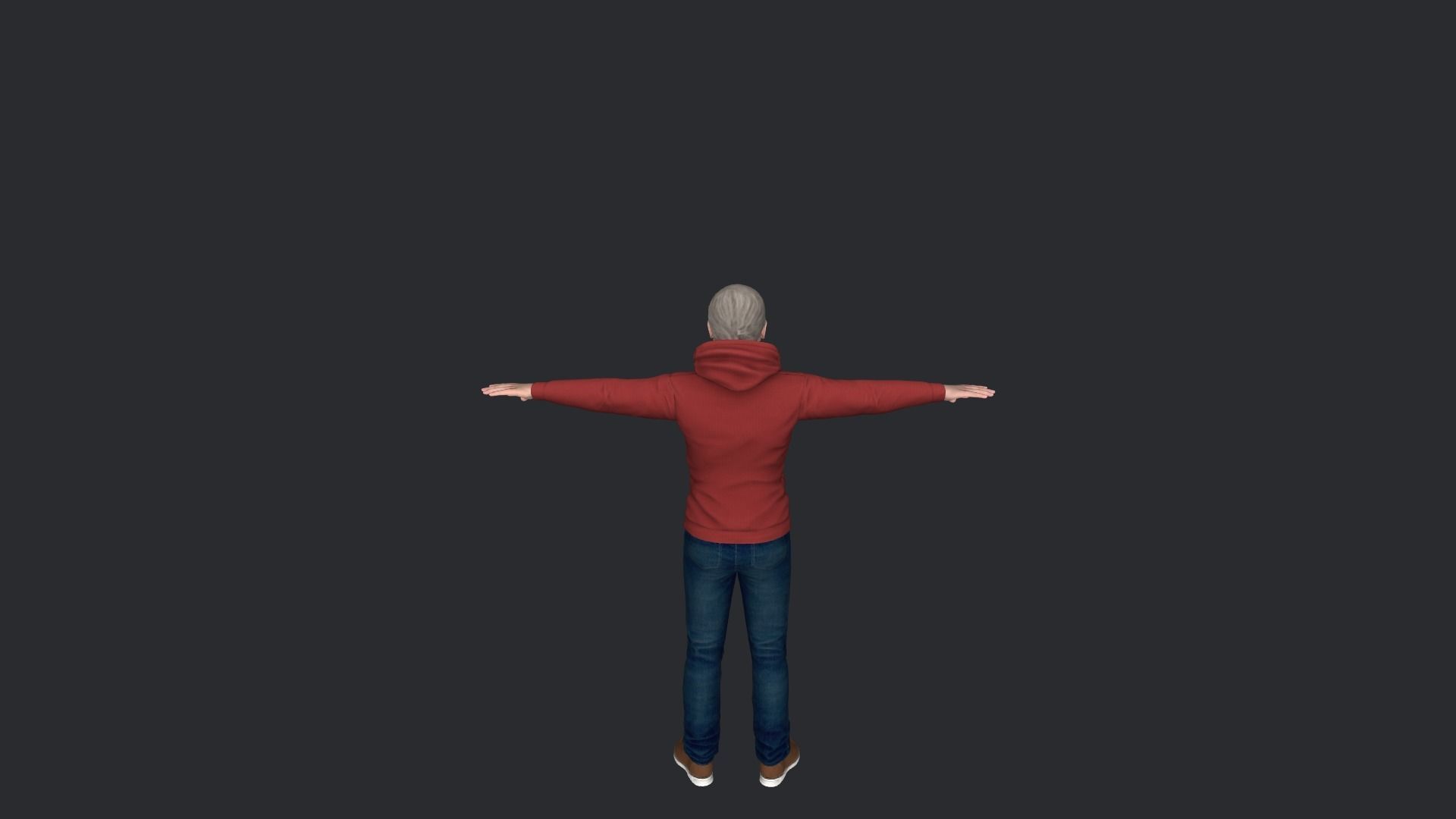 Jaroslaw Kaczynski Hyper Realistic Full Body Rigged Character 3D model_11