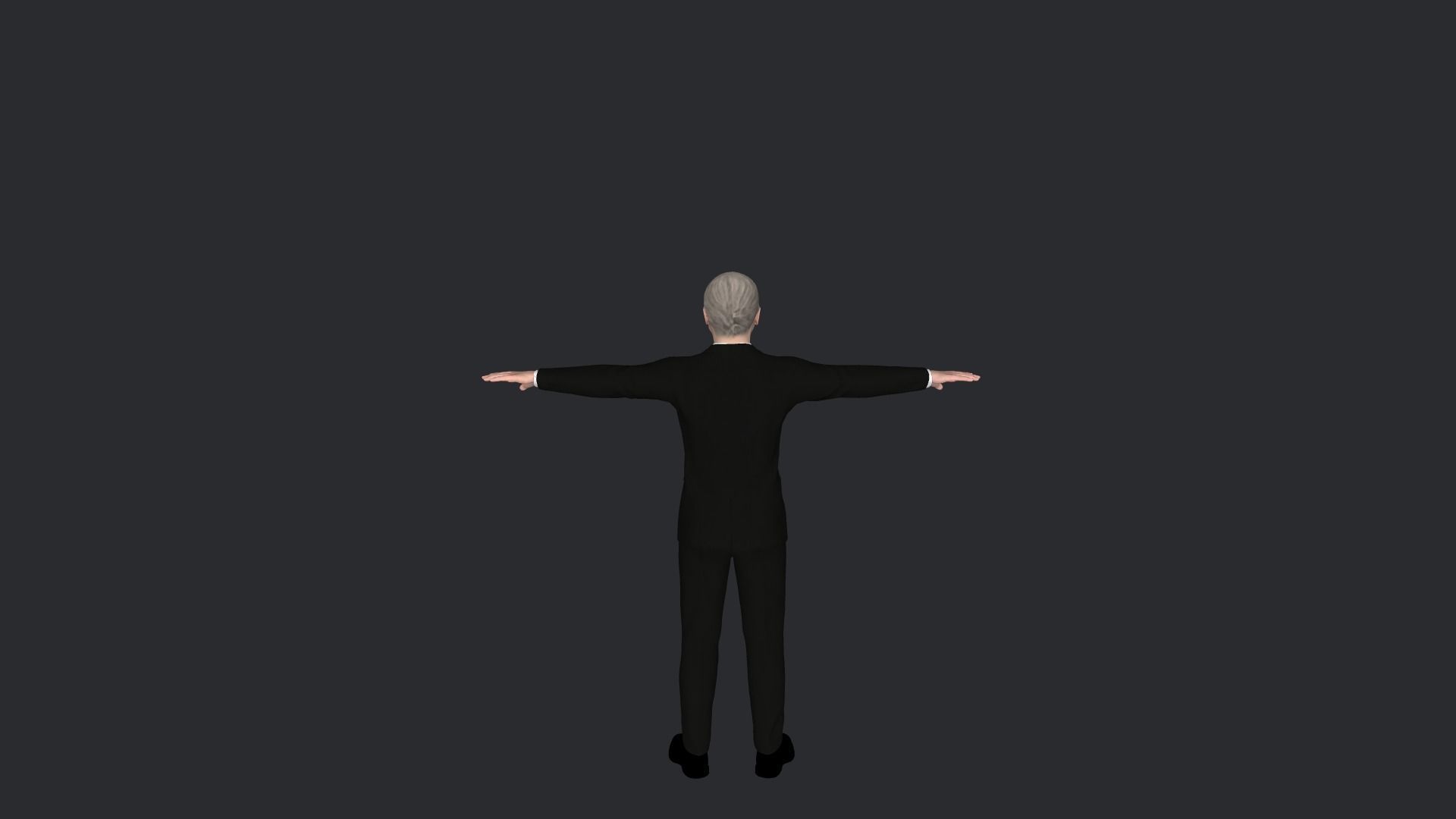 Jaroslaw Kaczynski Hyper Realistic Full Body Rigged Character 3D model_19