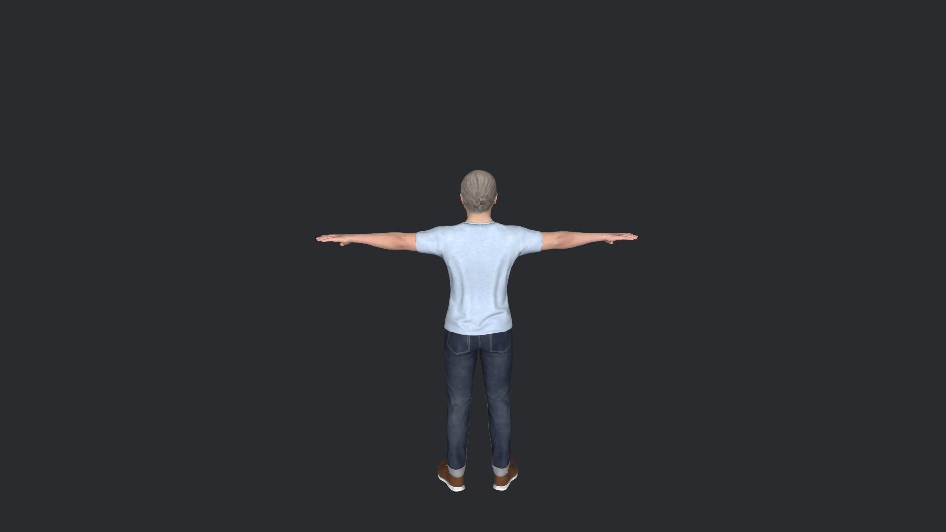 Jaroslaw Kaczynski Hyper Realistic Full Body Rigged Character 3D model_6