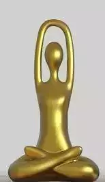 Escultura yoga
