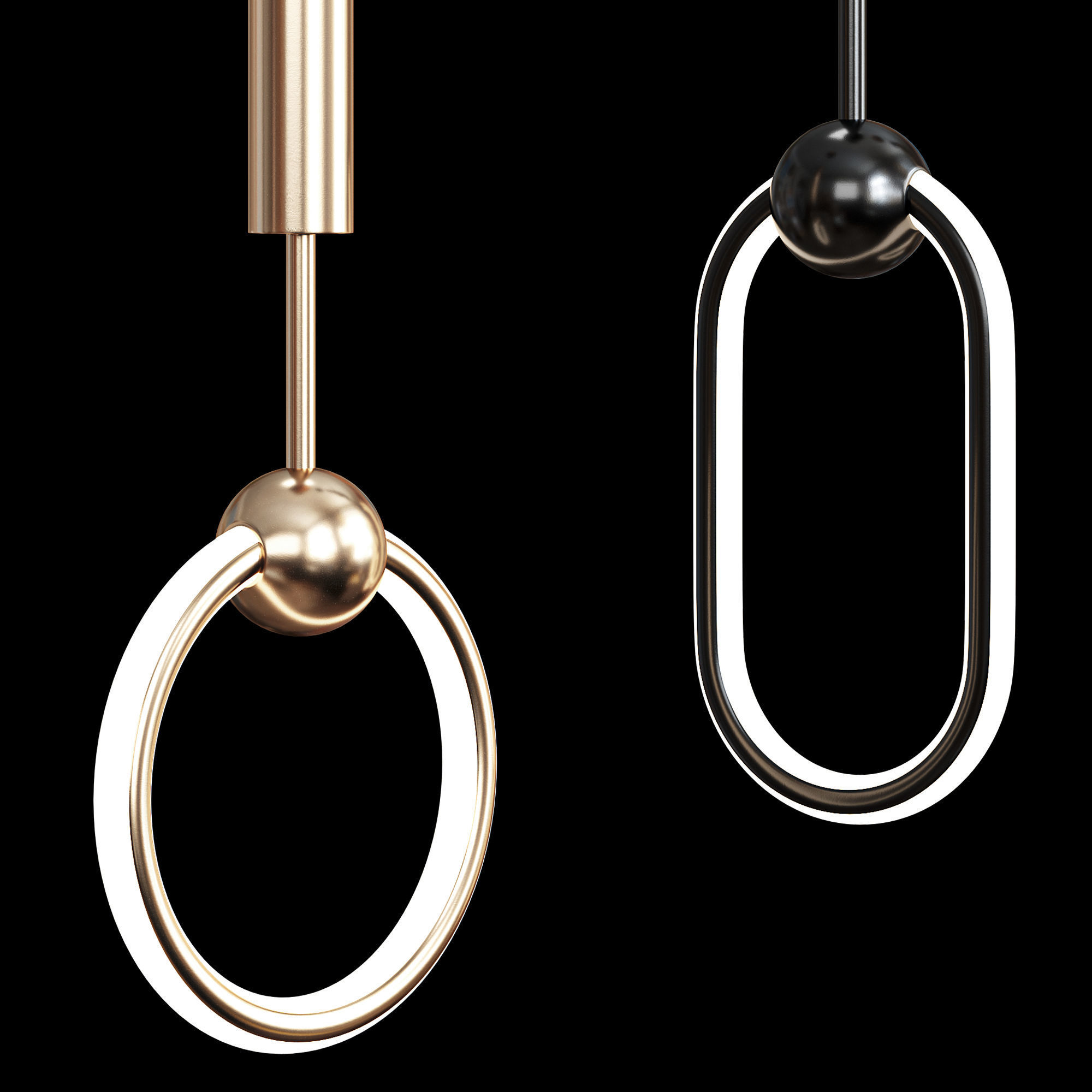 Pendant lamp FINNUR B 3D model_3